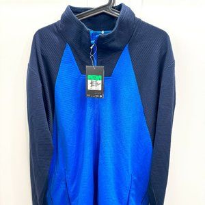 New Men’s Nike Pro Therma Fit Navy Blue Training Track Jacket X-Large $95 NWT!